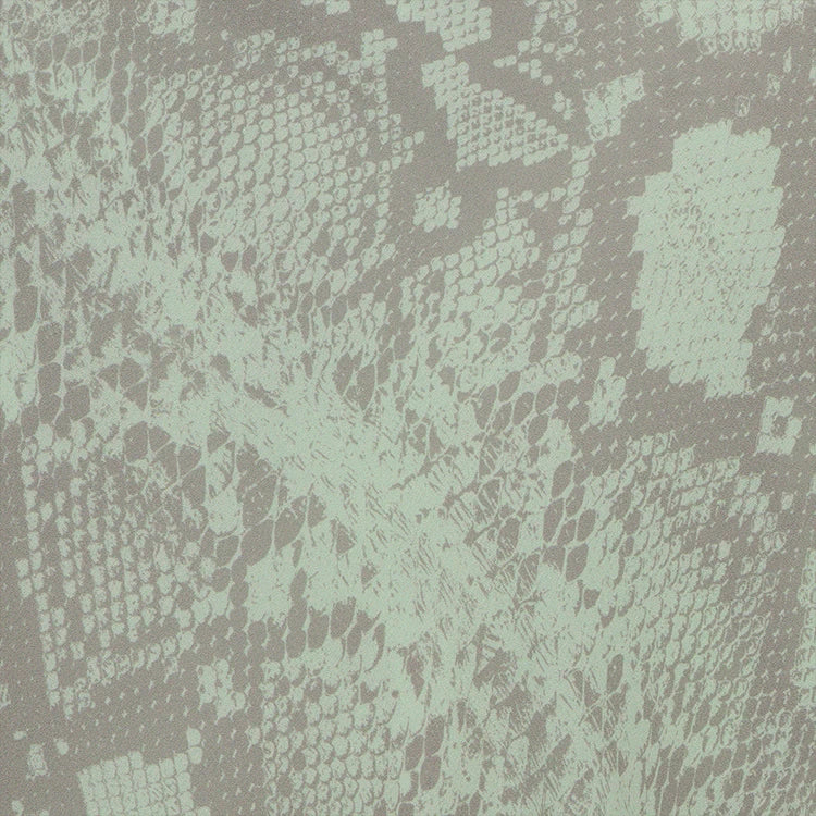 Pale Snake‑Print Bias‑Cut Midi Skirt